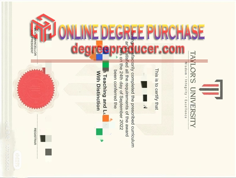 How to Buy a Fake Taylor’s University Diploma: A Step-by-Step Guide