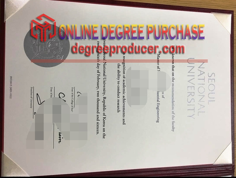How to Buy a Phony Seoul National University Degree: A Step-by-Step Guide