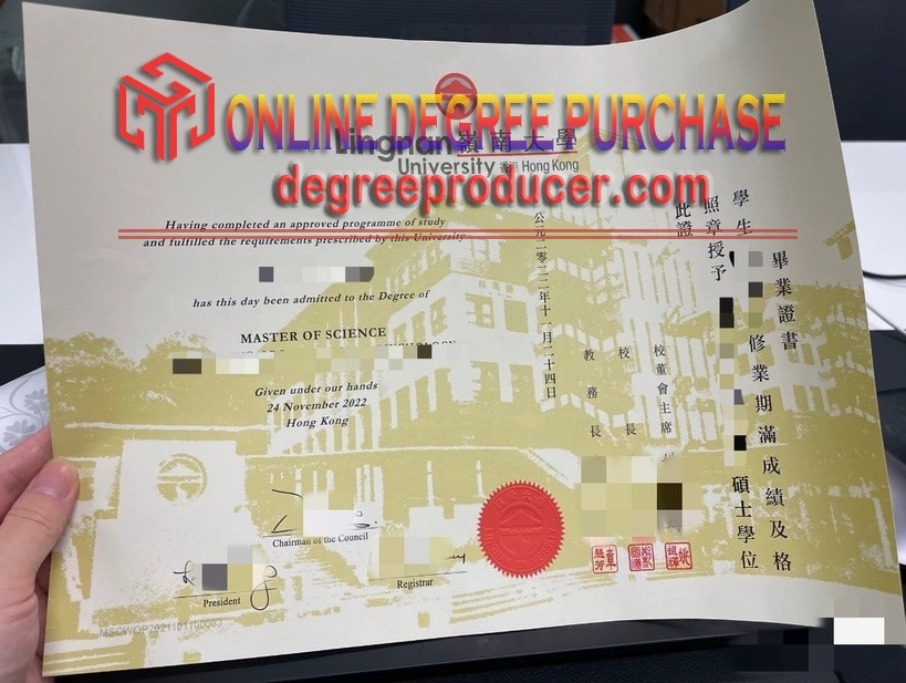 How to Order Fake Lingnan University (LU) Degree: A Guide for Users