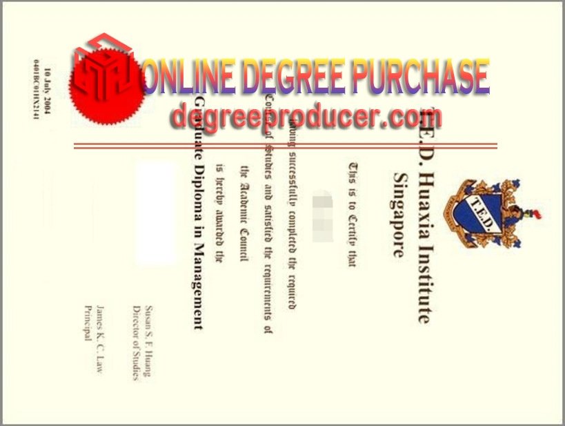 Purchase Fake Singapore Huaxia School of Management Diploma: What You Need to Know