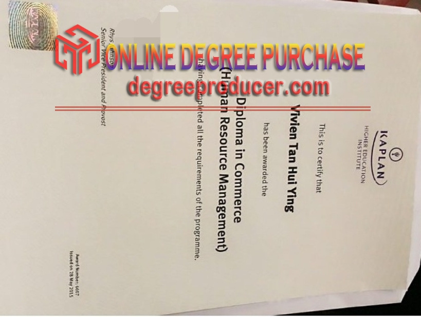 The Steps to Buy Fake Kaplan Higher Education Degrees