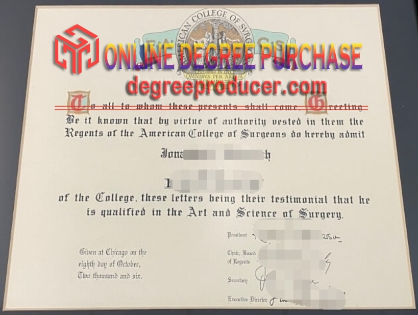 Buy Online: Unlock the American College of Surgeons (ACS) Qualification