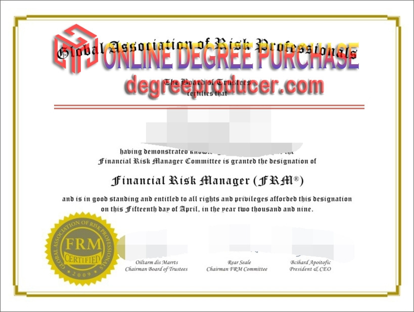 How Fast Can You Buy a Fake Global Association of Risk Professionals (GARP) Certificate?