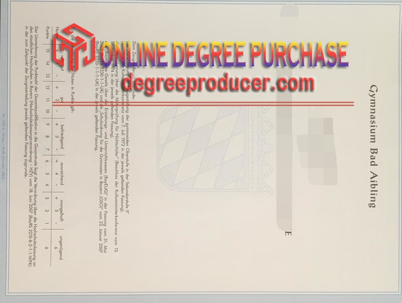 How to Buy a Fake Bavarian State University Entrance Qualification Certificate: A Step-by-Step Guide