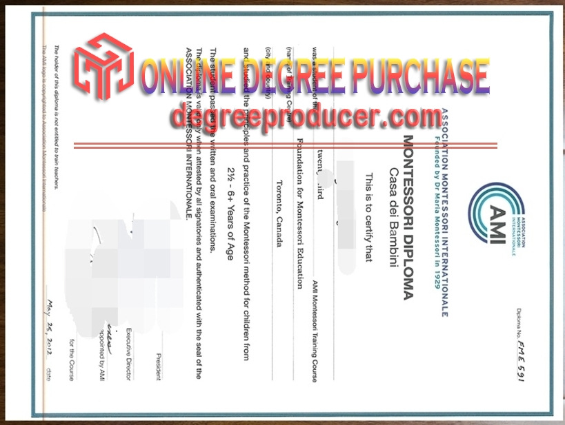 How to Buy a Fake Montessori Association Internationale Certificate: A Step-by-Step Guide
