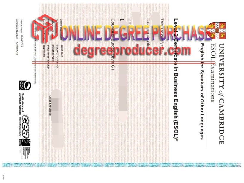 How to Buy a Phony Cambridge English Certificate: A Step-by-Step Guide