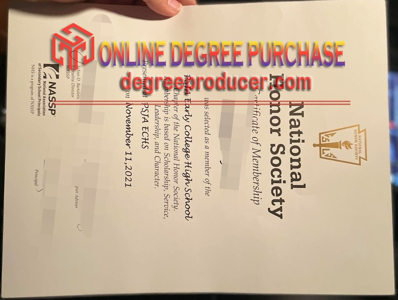 How to Buy a Phony National Honor Society (NHS) Certificate: A Step-by-Step Guide