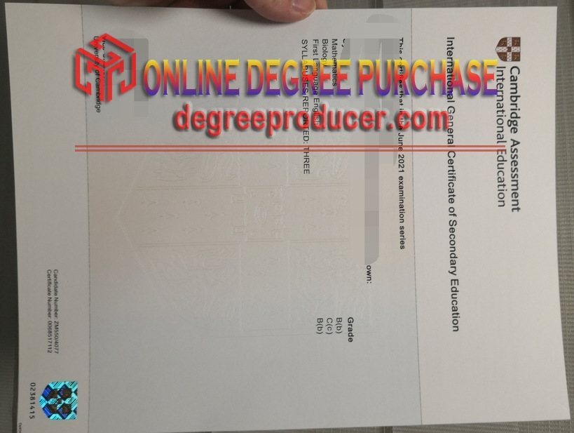 How to Purchase a Fake Cambridge Assessment International Education Certificate: A Step-by-Step Guide