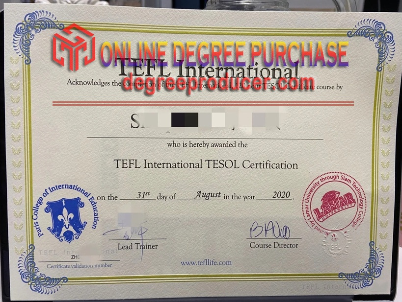 How to Purchase a Fake International English Teacher Qualification Certificate