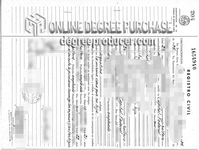 Purchase Phony Argentina Marriage Certificate: What You Need to Know