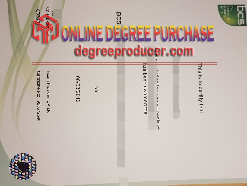 Purchase Phony BCS Certificate: Is It Worth the Risk?