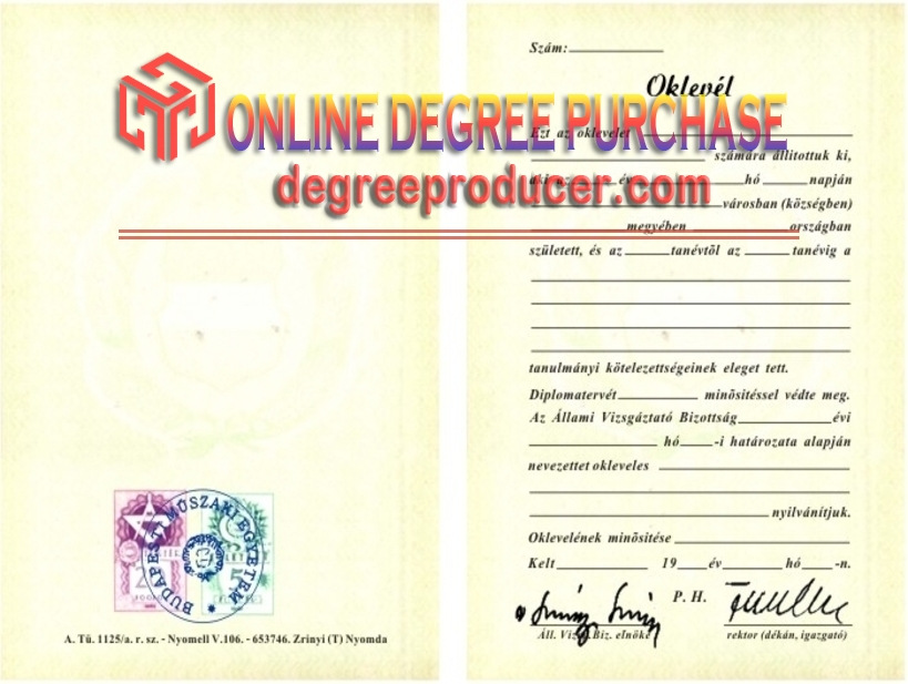 🎓 Best Fake "Budapest Tech" Degree: A Student's Guide