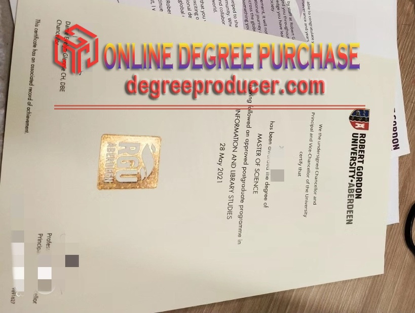 Best Fake Robert Gordon University (RGU) Degree: Tips to Spot Authenticity