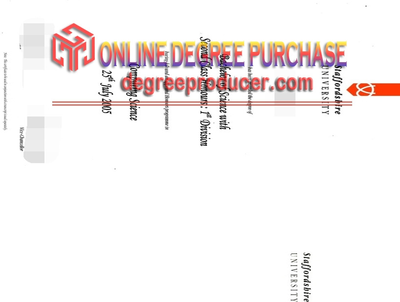 Best Fake Staffordshire University Diploma: Your Path to Success