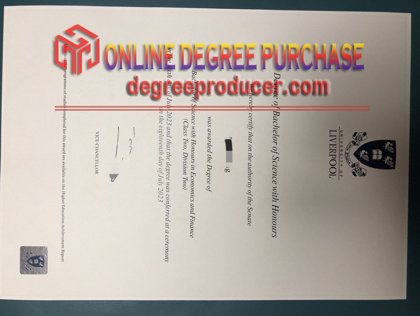 Best Ways to Get a Fake University of Liverpool Degree