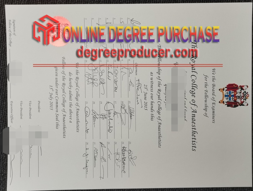 Buy Fake College of Anaesthetists of Ireland Degree: Is It Worth the Risk?