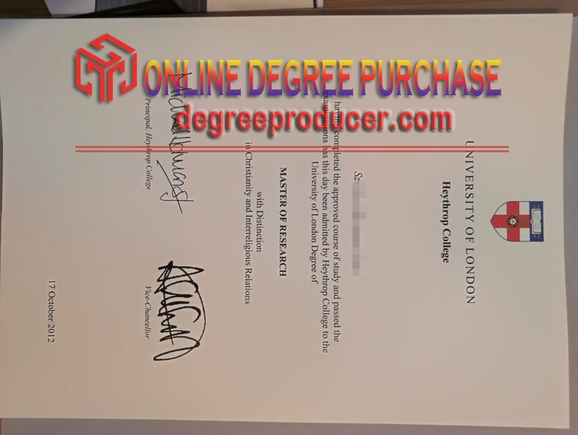 Buy Fake Heythrop College, University of London Degree: What You Need to Know