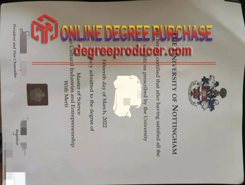Buy Fake University of Nottingham Degree: Is It Worth the Risk?