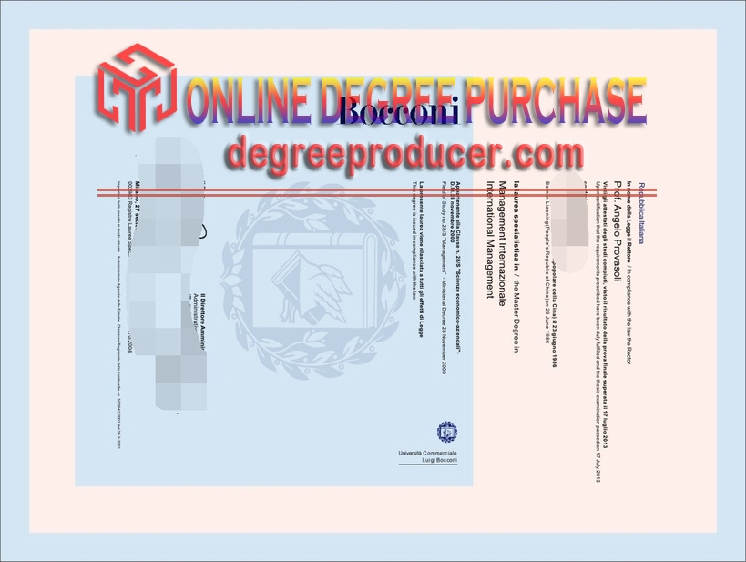 Copy Università Bocconi Degree: A Comprehensive Guide for International Students