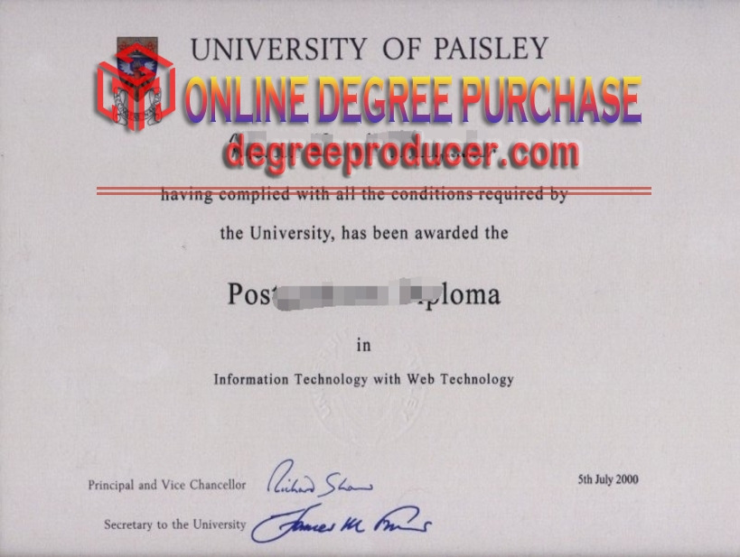 How to Buy a University of Paisley Degree: Step-by-Step Guide