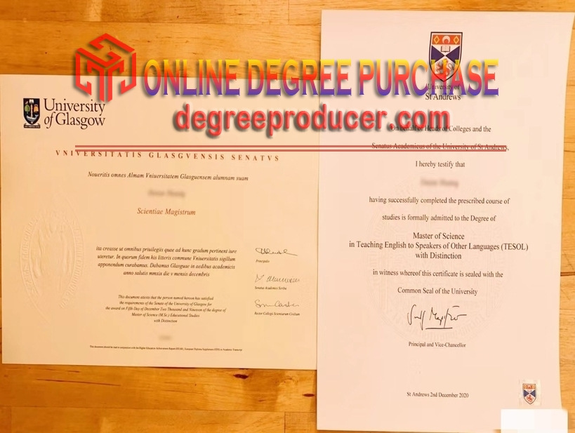 How Fast Can You Get a Fake University of St Andrews Degree?