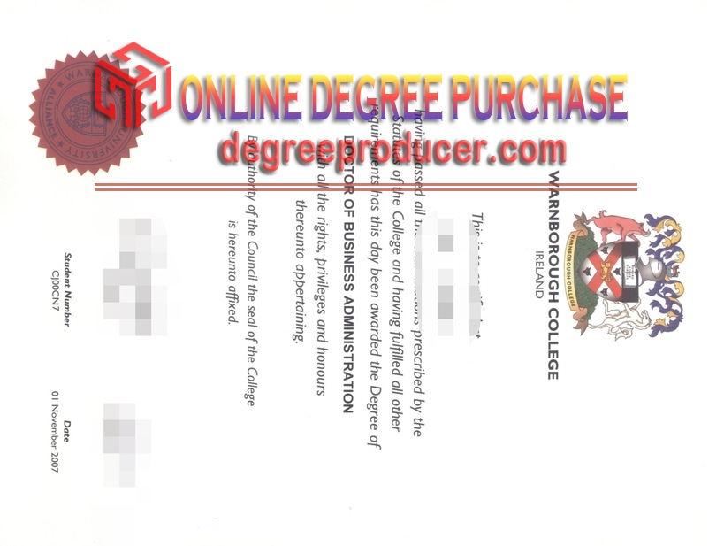 How Fast to Buy a Fake Warnborough College Diploma