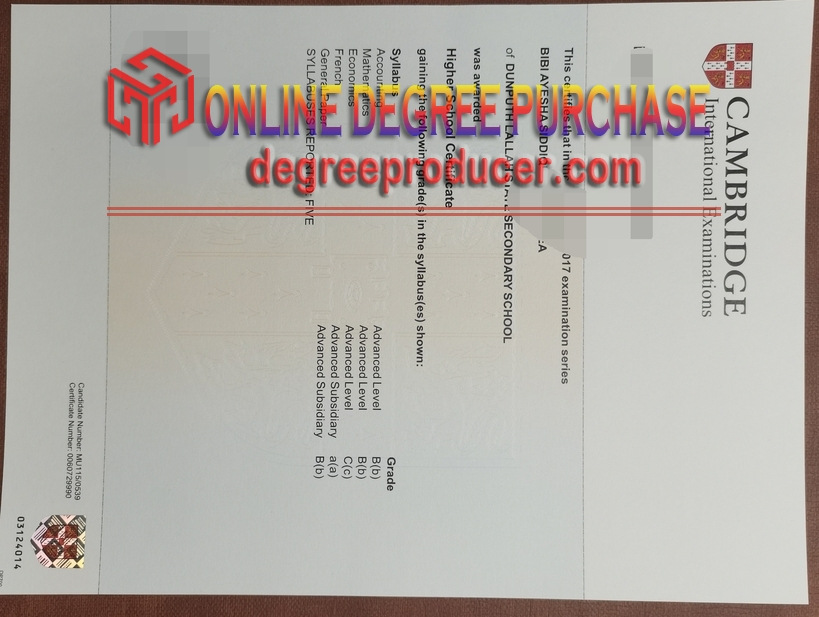 How to Buy a Phony Cambridge International Examinations Degree: A Step-by-Step Guide