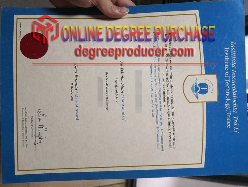 How to Buy Phony "Institute of Technology Tralee" Degree Online