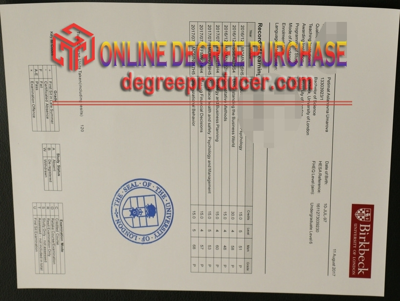 How to Create a Fake Birkbeck, University of London Diploma: Step-by-Step Guide