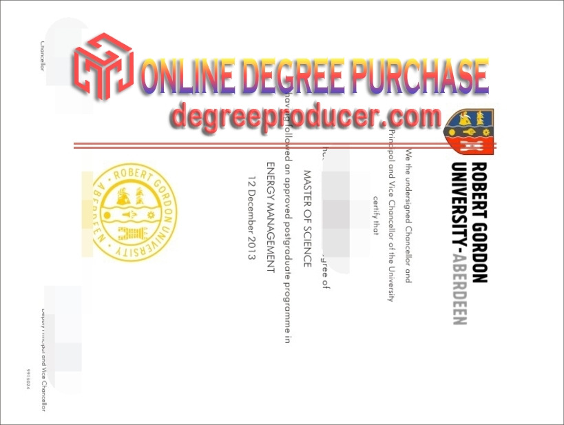 How to Order a Fake Robert Gordon University Diploma: A Step-by-Step Guide