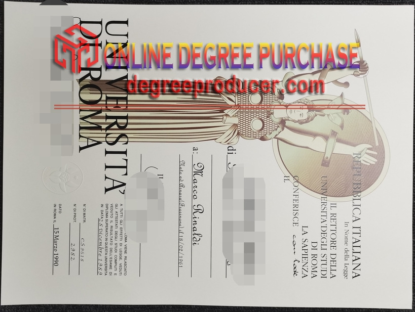 How to Purchase a Fake Sapienza University of Rome Degree: A Step-by-Step Guide