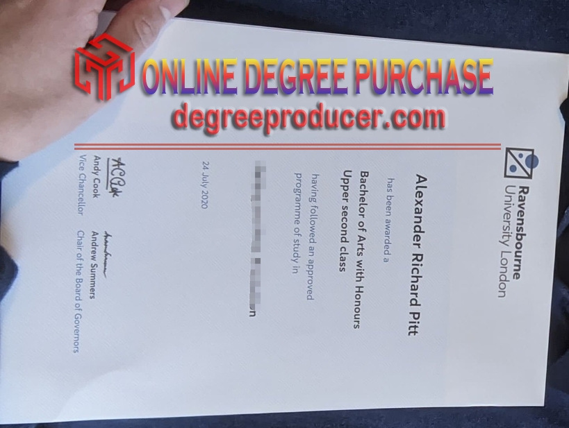 Is It Possible to Buy a Fake Ravensbourne University London Diploma?