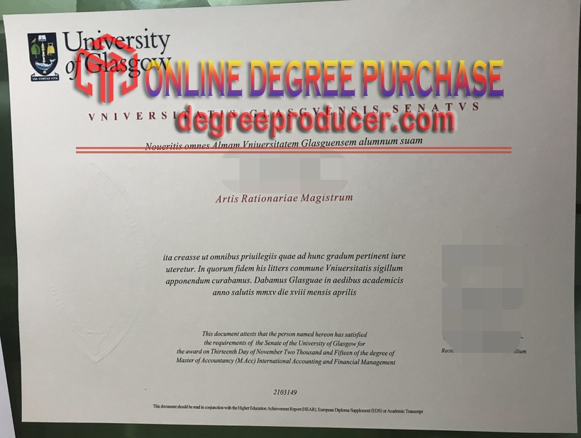 Is It Possible to Buy a Fake University of Glasgow Degree?