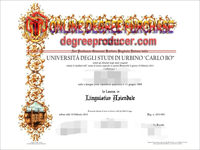 Is It Possible to Buy a Fake University of Urbino Diploma?