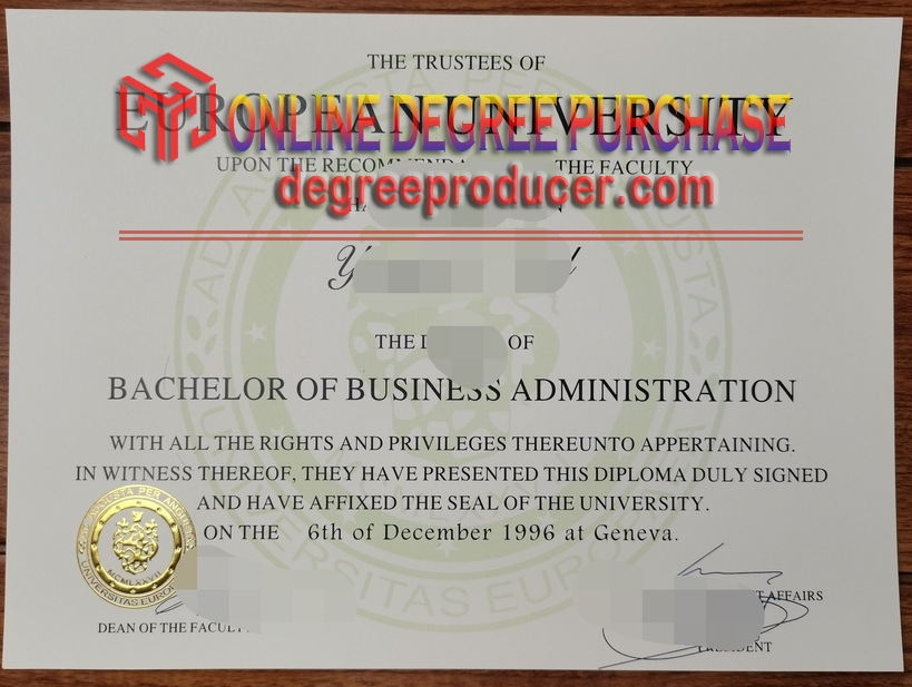 How to Make a Fake EUI University Diploma: Step-by-Step Guide