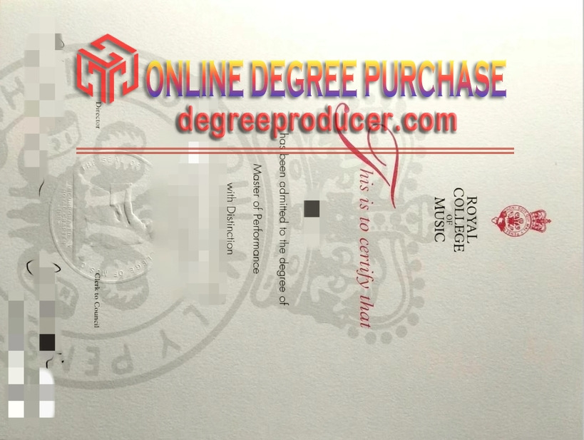 How to Order a Degree from the Royal College of Music (RCM)