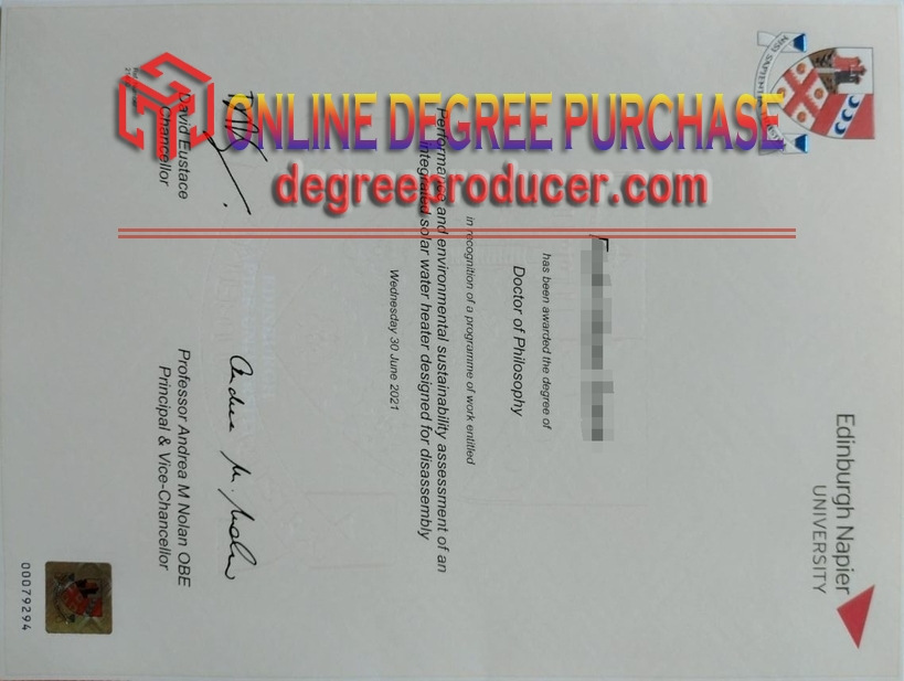 Order Your Edinburgh Napier University Diploma: A Step-by-Step Guide