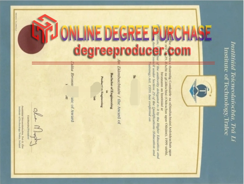 Purchase Fake Institute of Technology, Tralee Diploma: Is It Worth It?