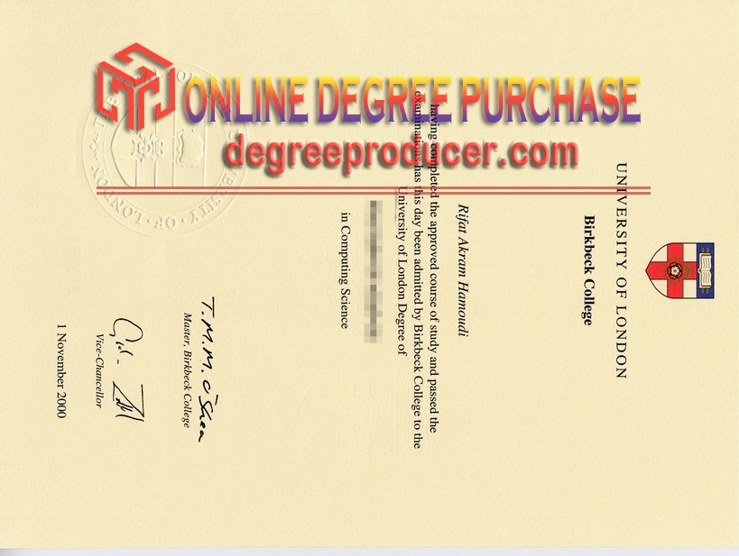 Replica Birkbeck College Diploma: Unveiling the Authenticity and Benefits