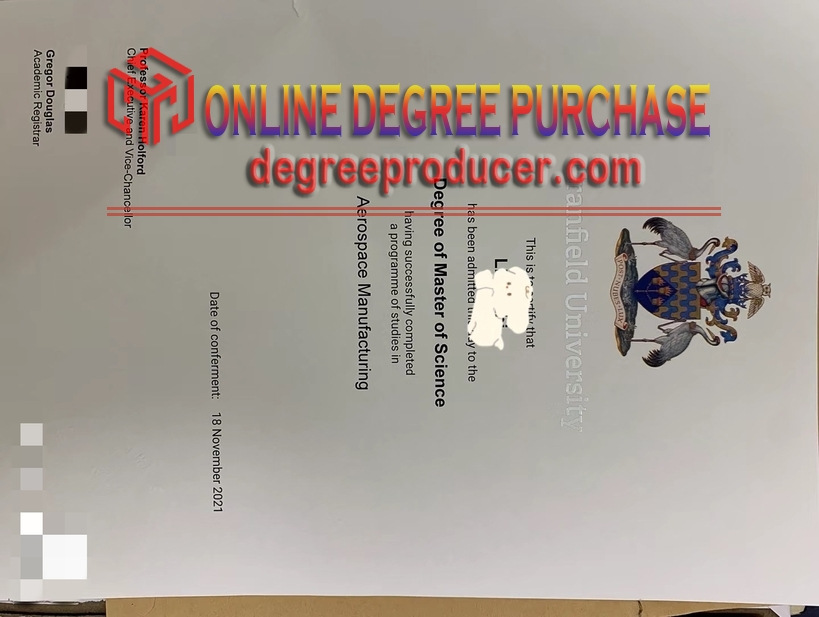 Replica Cranfield University Diploma: Your Key to Academic Prestige