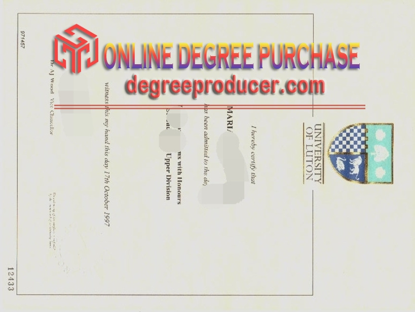 Replica University of Luton Diploma: What You Need to Know