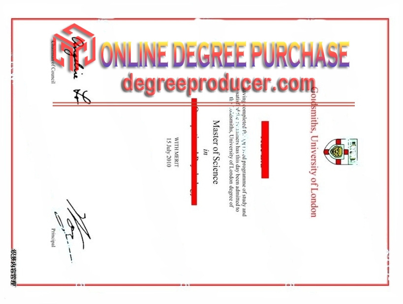 Where to Purchase Fake Goldsmiths College, University of London Degrees
