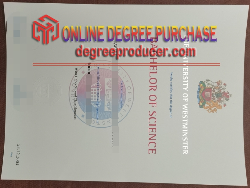 Where to Purchase a Fake University of Westminster Diploma: A Buyer's Guide