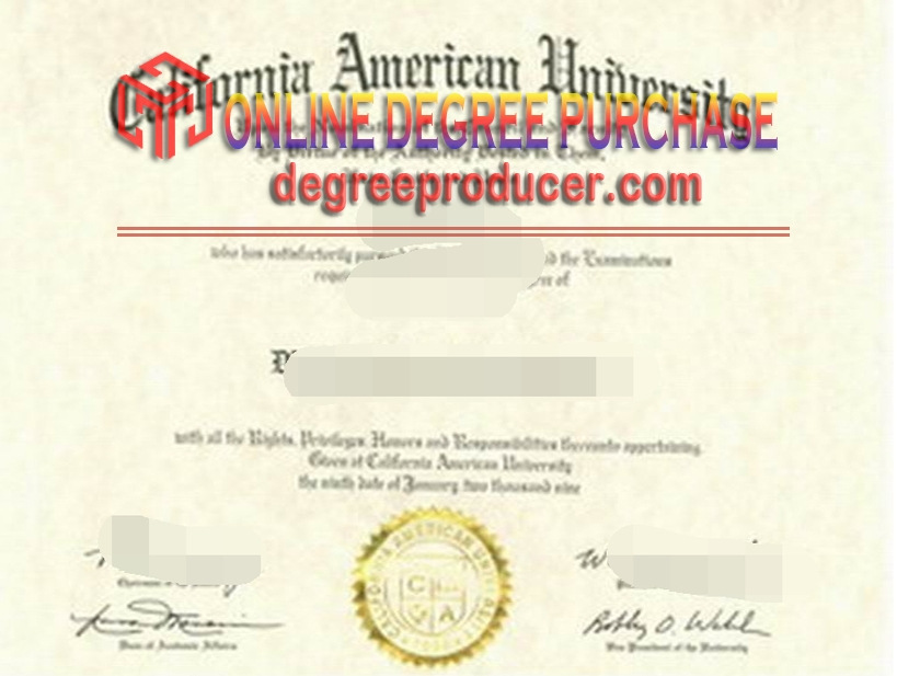 Best Fake California American University Diploma: Why It Stands Out