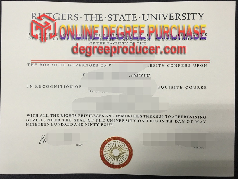Best Fake Rutgers the State University Degree: How to Get One and Why