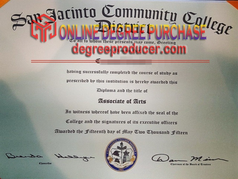 Best Fake San Jacinto Community College District Degree: Why It’s a Great Choice