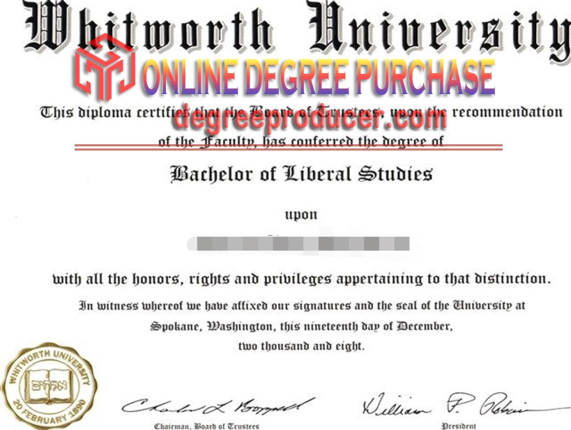 Best Fake Whitworth University Diploma: How to Spot and Get the Authentic Replica