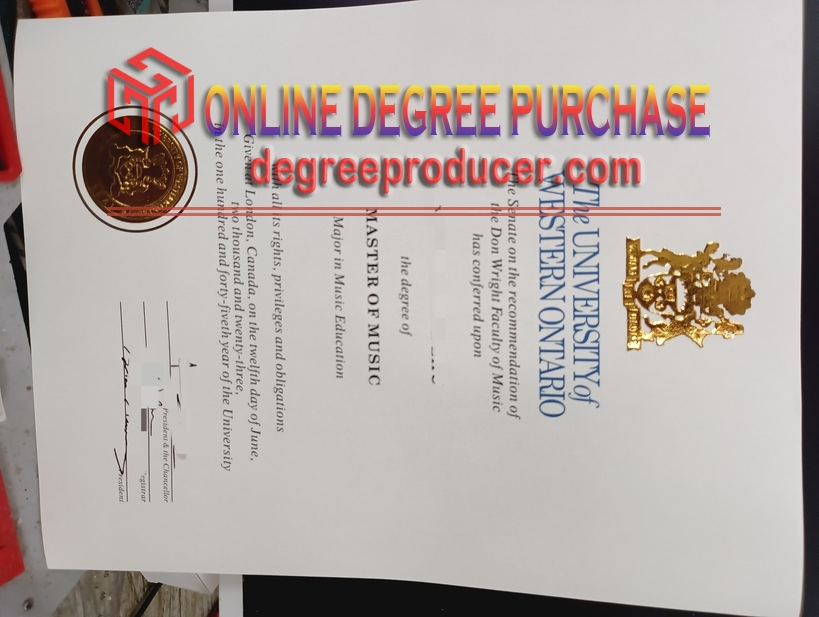 Buy Fake The University of Western Ontario Degree: Is It Worth the Risk?