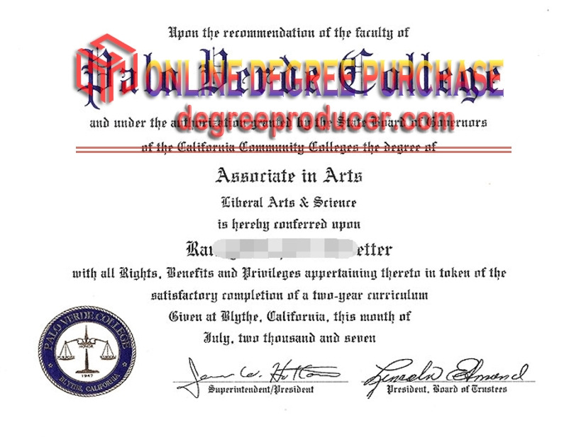 Buy Online Palo Verde College Degree: A Comprehensive Guide