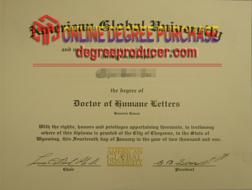 How to Copy a Fake American Global University Degree: A Step-by-Step Guide